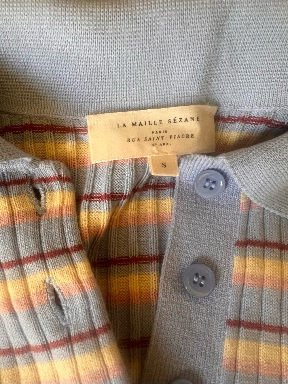Sezane Jean sweater small - Picture 2 of 3